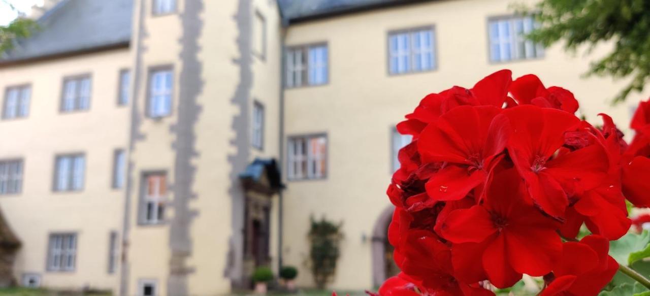 Ferienwohnung Am Hollergraben Oberschwarzach Exteriör bild