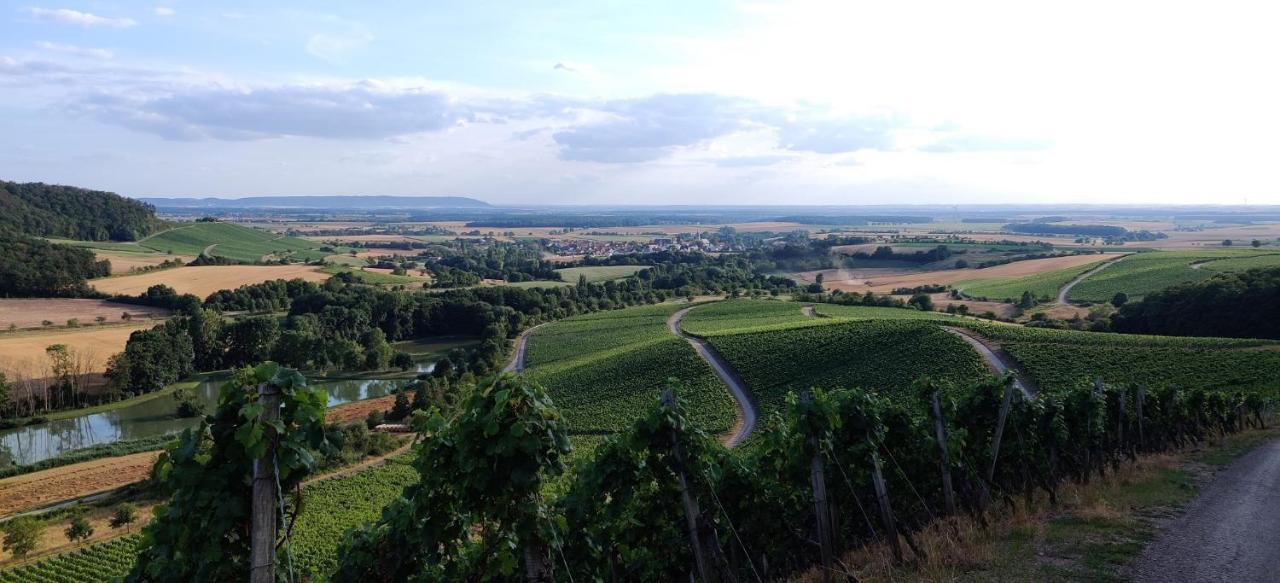 Ferienwohnung Am Hollergraben Oberschwarzach Exteriör bild