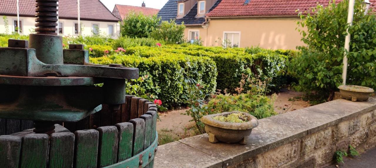 Ferienwohnung Am Hollergraben Oberschwarzach Exteriör bild