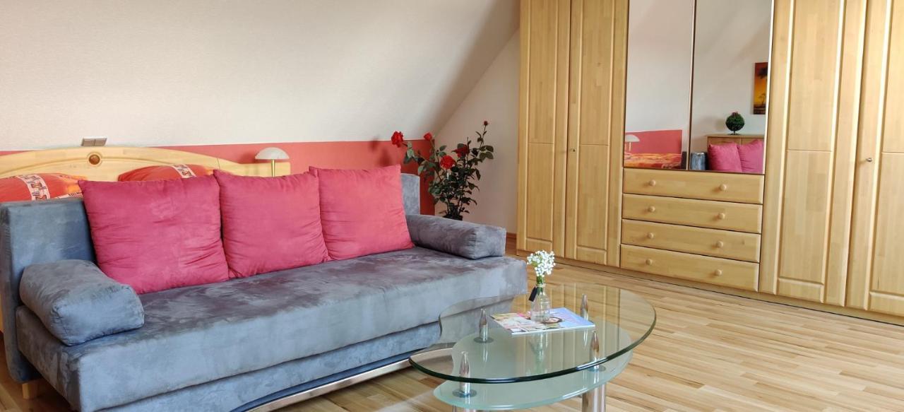 Ferienwohnung Am Hollergraben Oberschwarzach Exteriör bild